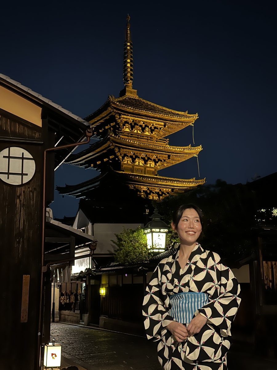 Lucy en Japón, temporada de cerezos